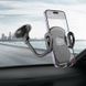 Автотримач для телефона HOCO H10 General car holder(windshield) Black 6931474791580 фото 8